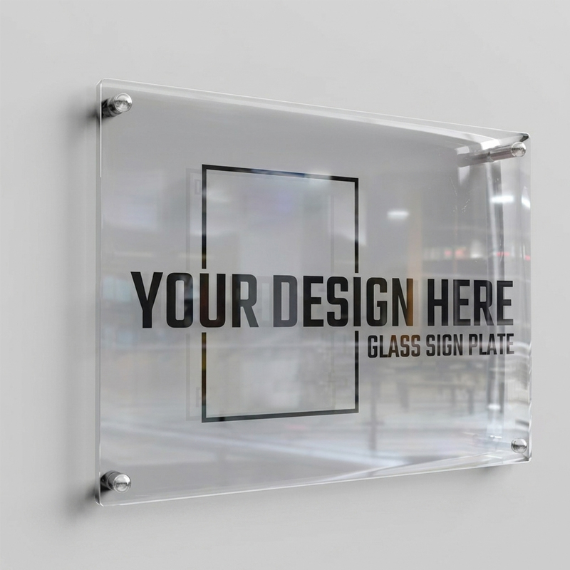 Glass Signs - Image 2