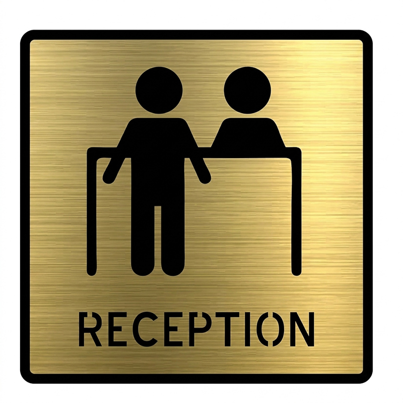 Reception Sign