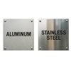 Stainless Steel Sign