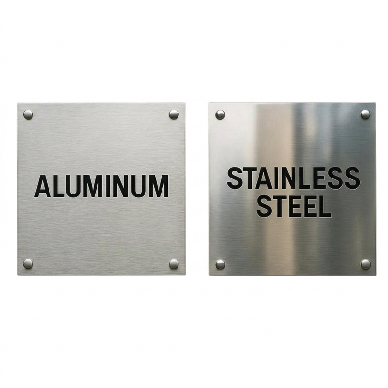Stainless Steel Sign